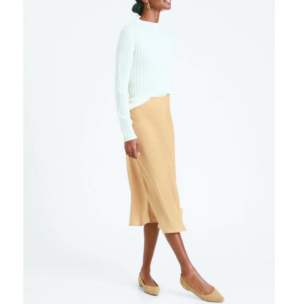 J.Chung High Rise Midi Slip Skirt